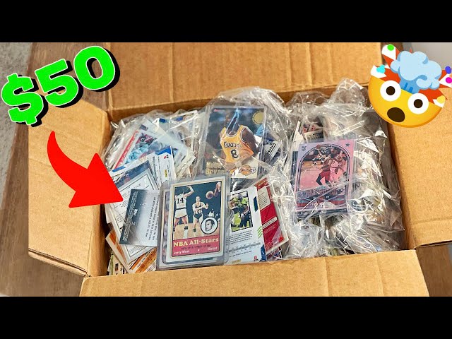 $50 SPORTS CARDS BOX FROM HIBID AUCTIONS…WORTH IT?!