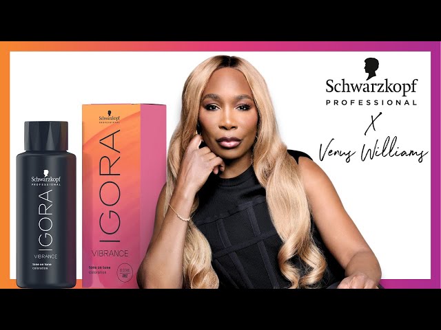 Get Venus Williams' Toned Down Blonde Hair Color with IGORA VIBRANCE