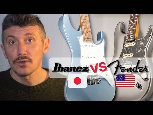 🎸 FENDER vs IBANEZ: confronto al top tra due modelli stratocaster iconici