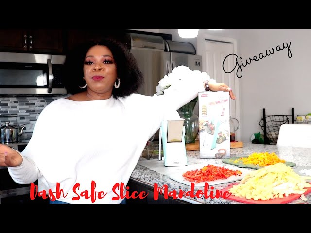 Dash Safe Slice Mandoline | Giveaway | Review | Ijetransformation