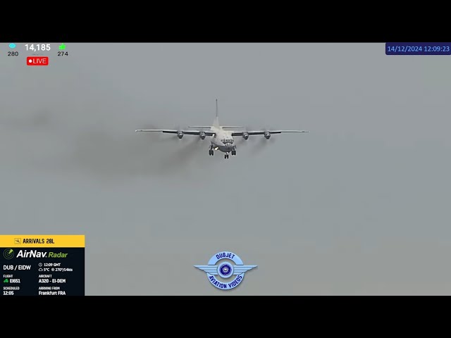 Saturday Stream - Dublin Airport LIVE Plane Spotting Ireland ✈️ 14/12/2024