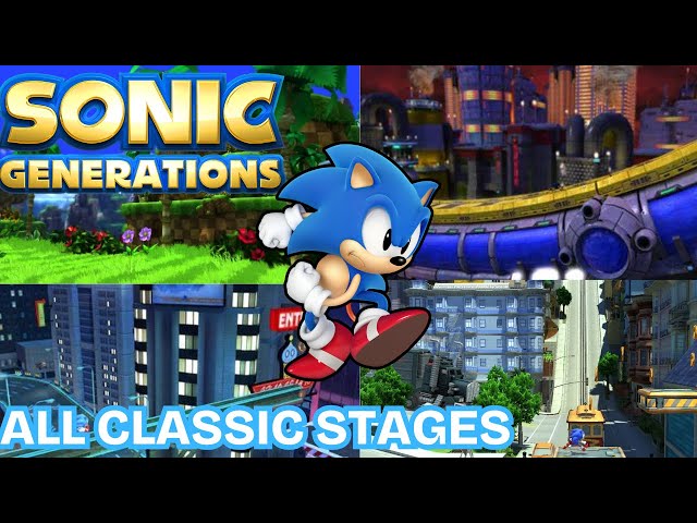 Sonic Generations: All Classic Stages (PS5)