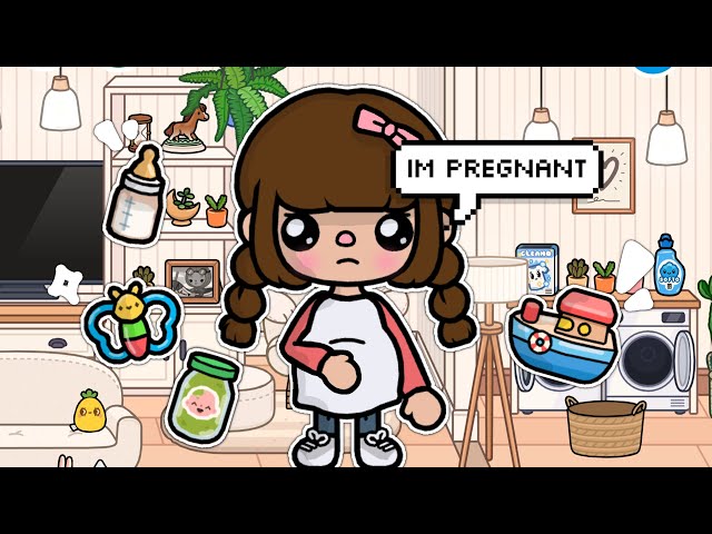 The *TEEN* Pregnancy 🍼 || *WITH VOICE* 🎙️|| Toca Boca TikTok Roleplay 🩵🌈