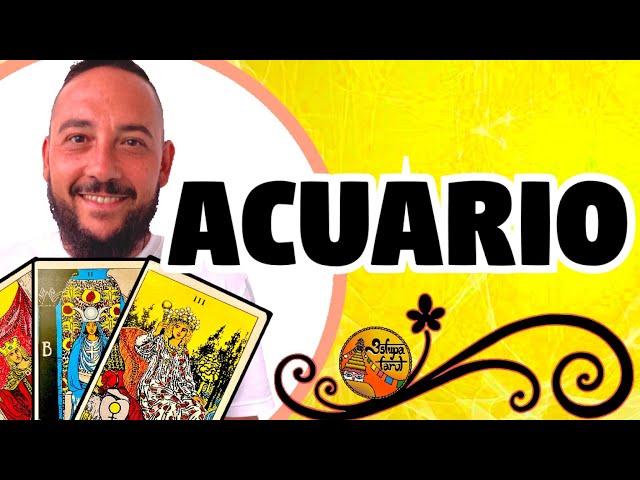 ACUARIO ♒️ TE LLEGA EN BANDEJA DE ORO!NO CREERÁS LO QUE VERÁS!MOMENTO INCREÍBLE TRAS MUCHO DOLOR