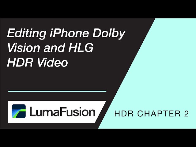 HDR Special Chapter 2 HEVC HDR+SDR