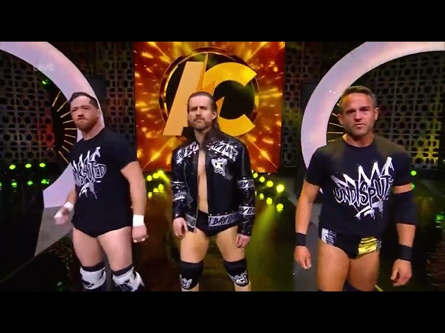 Undisputed Kingdom and Adam Cole Entrance: AEW Collision February.08,2025