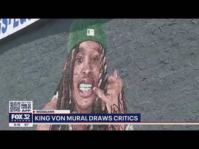 King Von mural draws critics, Chicago residents to vote on its future