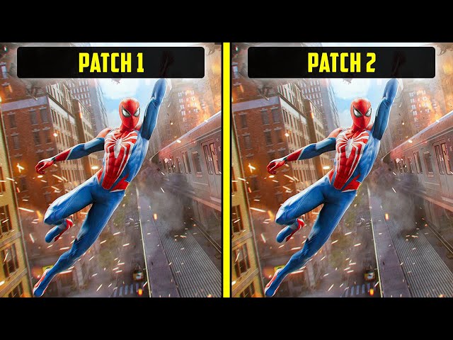 Marvel's Spider-Man 2 PC - Patch 1 VS Patch 2 - Performance Comparison