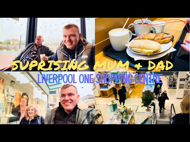 SUPRISING Mum & Dad with AMAZING GIFTS- Liverpool City Centre!