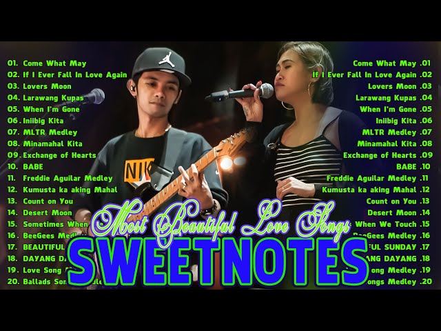 Sweetnotes Nonstop Playlist 2025💥The Best Of OPM Hit Love Songs 2025💥SWEETNOTES Cover Songs 2025