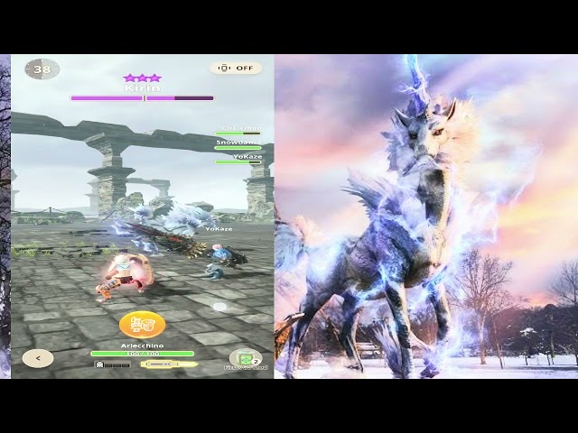 MHNow: My Best Gameplay on 8 Star Elder Dragon Kirin