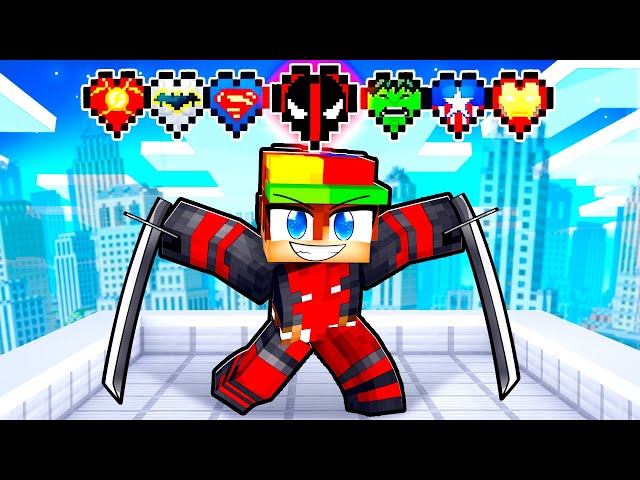 Johnny Has SUPERHERO HEARTS In Minecraft!