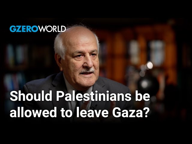 What if Palestinians want to leave Gaza? | GZERO World with Ian Bremmer