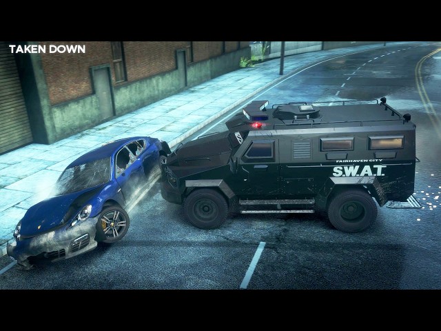 Need For Speed Most Wanted Action Packed Police Chase Porsche Panamera Tubro S