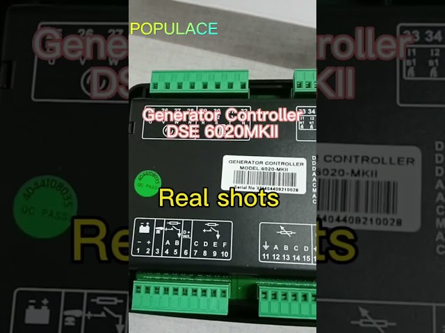 Generator Controller DSE 6020mkii.Electronics Controller Deep Sea Panel Module LCD DSE6020.