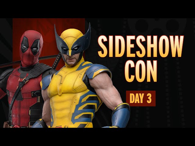 SIDESHOW CON DAY 3 - Deals, Reveals, & Giveaways! | Sideshow Con 2024