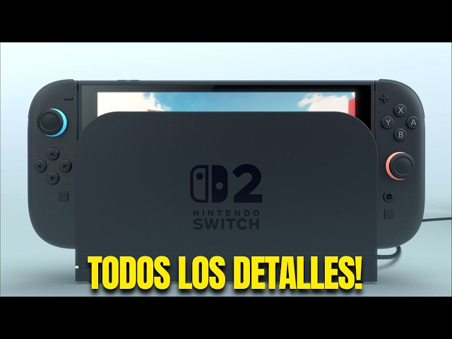 NINTENDO SWITCH 2 IS FINALLY OUT (DETAILS)