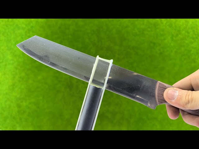 Razor Sharp Knives in 1 Minute! The Best Knife Sharpening Method Few People Know