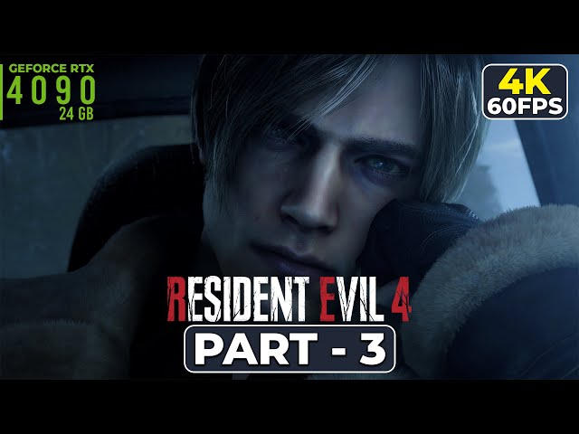 RESIDENT EVIL 4 REMAKE Gameplay Walkthrough Part 3(4K UHD 60FPS)#residentevil4 #residentevil #games