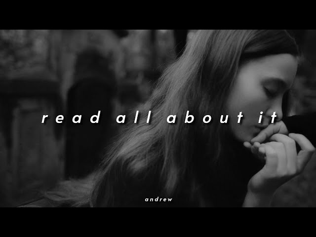 ♪ EMELI SANDE - read all about it | (𝒔𝒍𝒐𝒘𝒆𝒅 𝒏 𝒓𝒆𝒗𝒆𝒓𝒃)