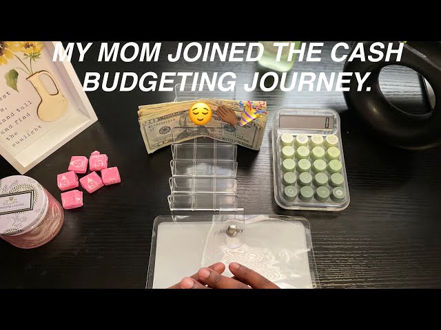 BEGINNER/AFFORDABLE BINDER SETUP | SAVINGS BINDER FOR MY MOM | CASH STUFFING SAVINGS $445