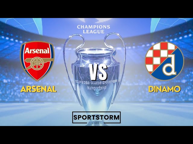 🔴LIVE: Arsenal vs GNK Dinamo Zagreb Live Score | UEFA Champions League Round 7 | Live Commentary