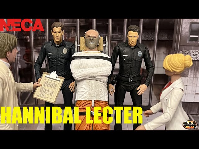 NECA Hannibal Lecter Straight Jacket & Dolly Silence of The Lambs Inmate Action Figure Review