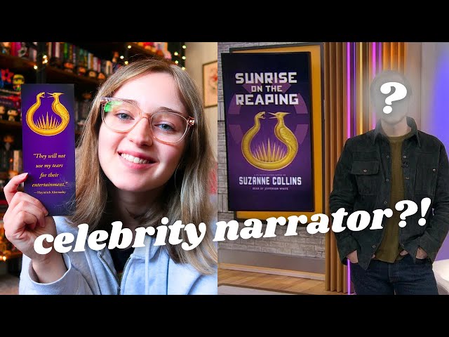 SUNRISE ON THE REAPING AUDIOBOOK NARRATOR ANNOUNCED & NEW SNIPPET