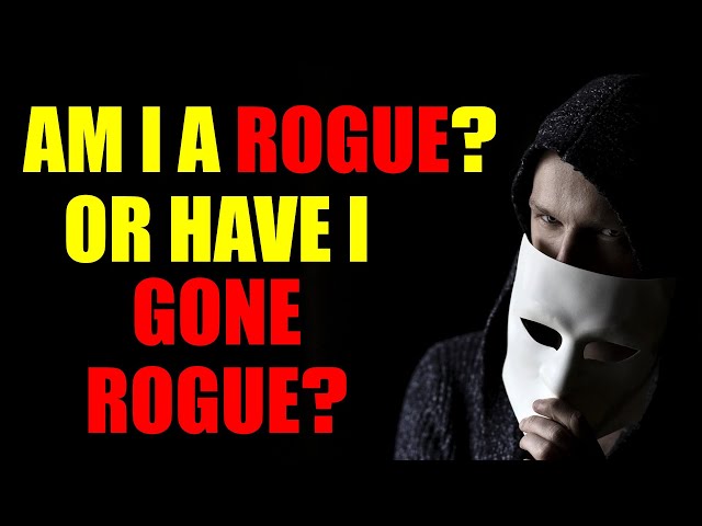 Am I a Rogue OR Have I Gone Rogue? – The Story of an Ethical Rogue (Contrarian?)