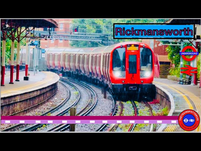 Trains at Rickmansworth Station! [RIC] - LU/CHML (05/07/2024)