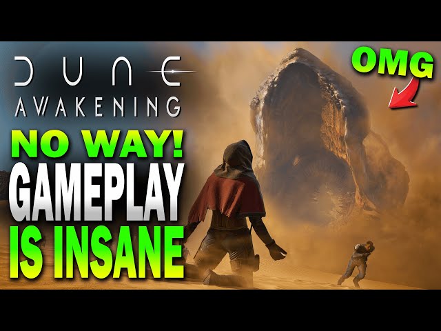 OMG Dune Awakening GAMEPLAY is INSANE!