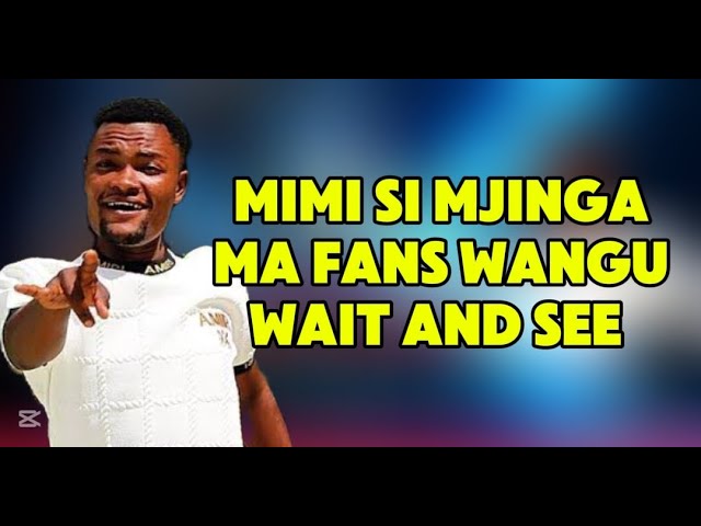 SHOCKING MESSAGE FROM NDEKE YA MUTHANGA BEFORE GOING TO ATHIRIVER POLICE STATION