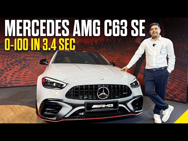 Mercedes AMG C63 S E Performance Walkaround | Priced at ₹1.95 Crore (ex-showroom) | Times Drive