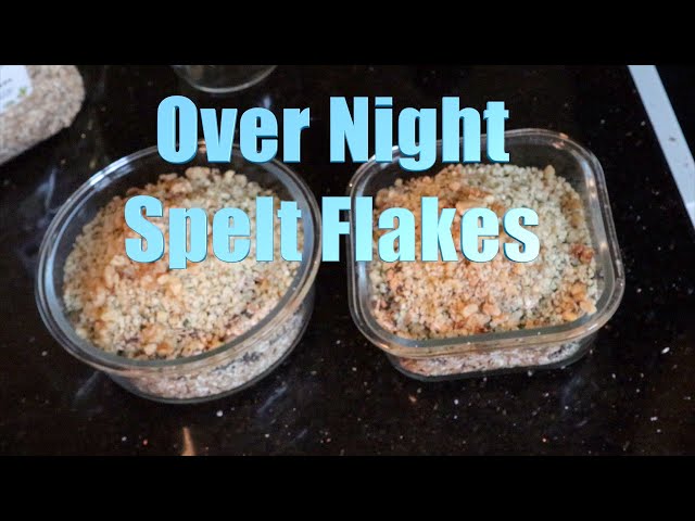 How To Make Overnight Spelt Flakes Recipe Quick Easy Alternative For Over Night Oats