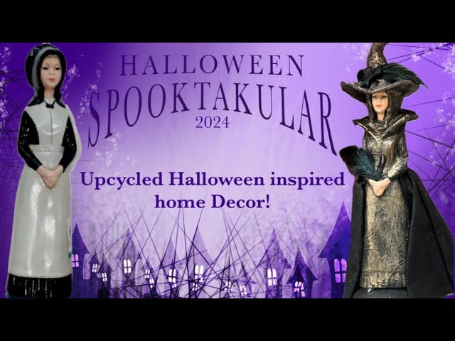 Halloween DIY Up-Cycle -Episode 1 The Witch