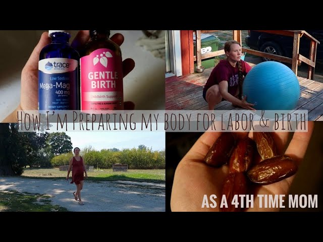 How I’m Preparing My Body For Labor | Natural Ways To Prepare Your Body For Labor | 3rd Trimester |