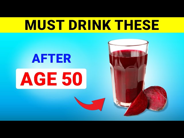 If You're Over 50, Here's 6 Things You MUST Drink