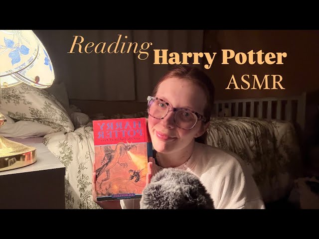 ASMR reading Harry Potter until you fall asleep Part 3 🕯️❤️