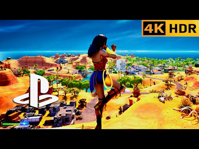 FORTNITE (WONDER WOMAN) RELOAD GAMEPLAY PS5 4K HDR (NO COMMENTARY)