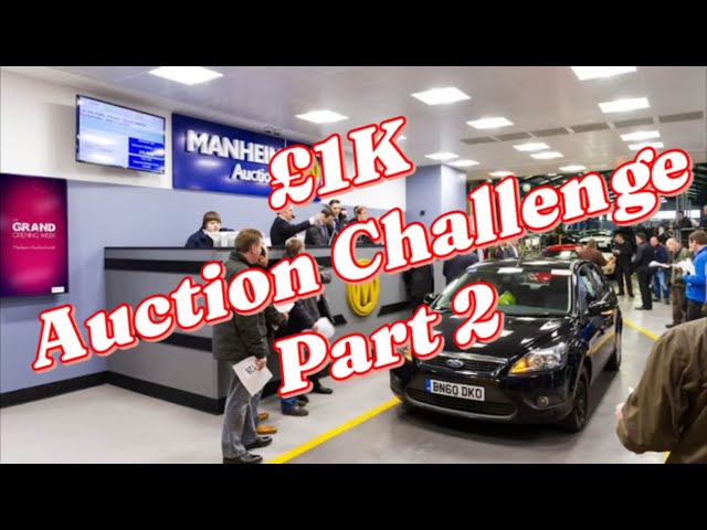 Car Auction Challenge Part 2!! What did I Buy??