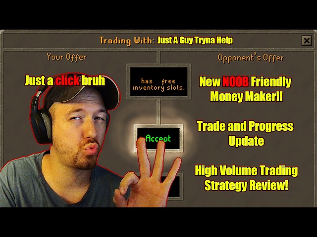 Fresh Start Ep 7 - Trades!/Low Level Magic Money Maker! - F2p Multi Account Money Making - Osrs!!