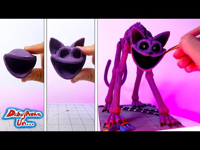 How to make CATNAP from Poppy Playtime Chapter 3 Clay Sculpture || Draw Me A...