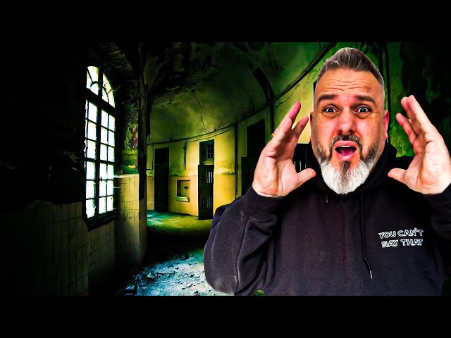 LOST and SCARED in an ABANDONED asylum ALL NIGHT