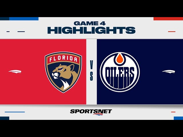 Stanley Cup Final Game 4 Highlights | Panthers vs. Oilers - June 15, 2024