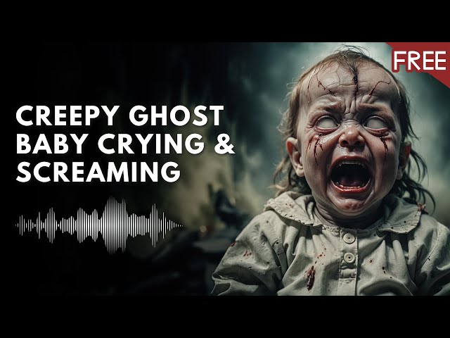 Creepy Ghost Baby Crying and Screaming | Scary Horror Voice (HD) (FREE)