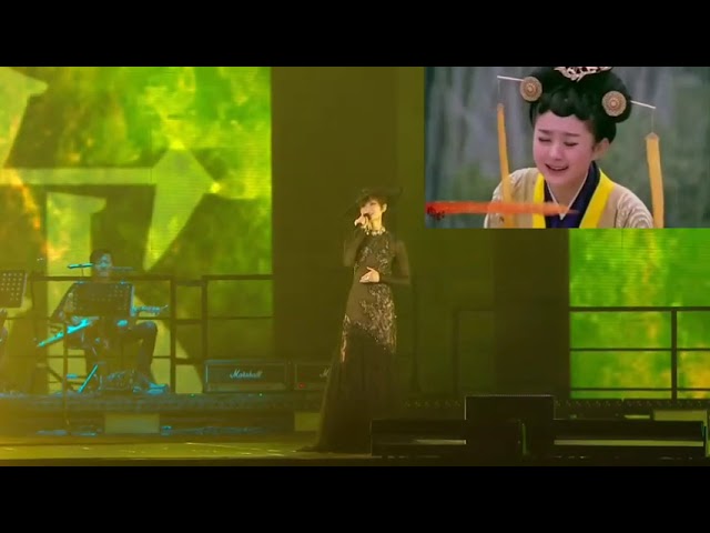 #zhaoliying Thousands of people sang "The Legend of Luzhen (2013)" Ost with Li Yuchun (2023)