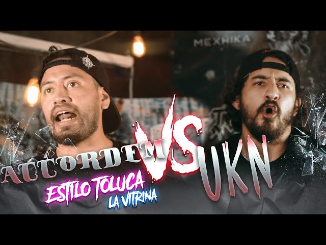 SPIT MX PRESENTA : ACCORDEM VS UKN #BatallasCannabicas #EstiloToluca #LaVitrina