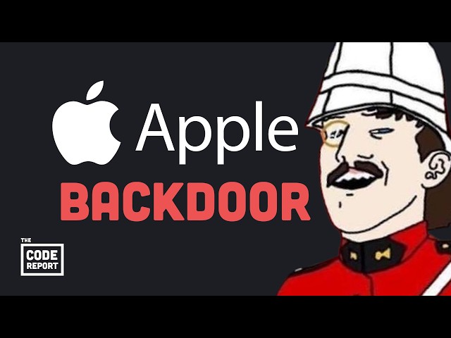 UK demands backdoor for encrypted Apple user data...