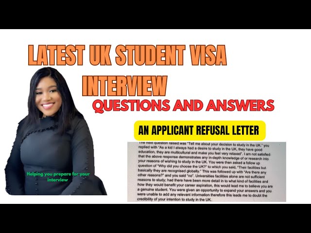 How to Answer UKVI Student Visa Interview Questions | Tips & Sample Answers