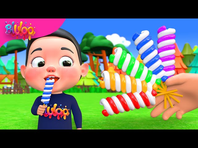 Color Finger Family | Three Little Kittens | BluLoo Nursery Rhymes & Kids Songs